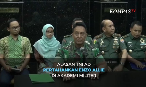 Alasan TNI AD Pertahankan Enzo Allie di Akademi Militer