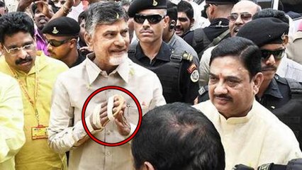 Download Video: చంద్రబాబు చేతికి కట్టు || Chandrababu Naidu Suffering With Hand Pain || Oneindia Telugu