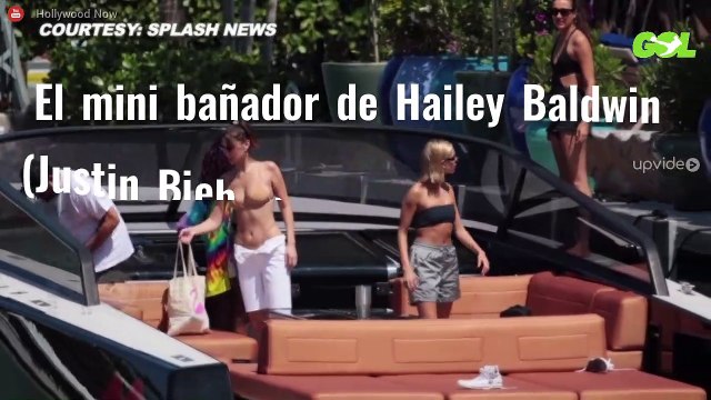 El mini bañador de Hailey Baldwin (Justin Bieber): “¡¿Selena Gómez ha visto esto?!”