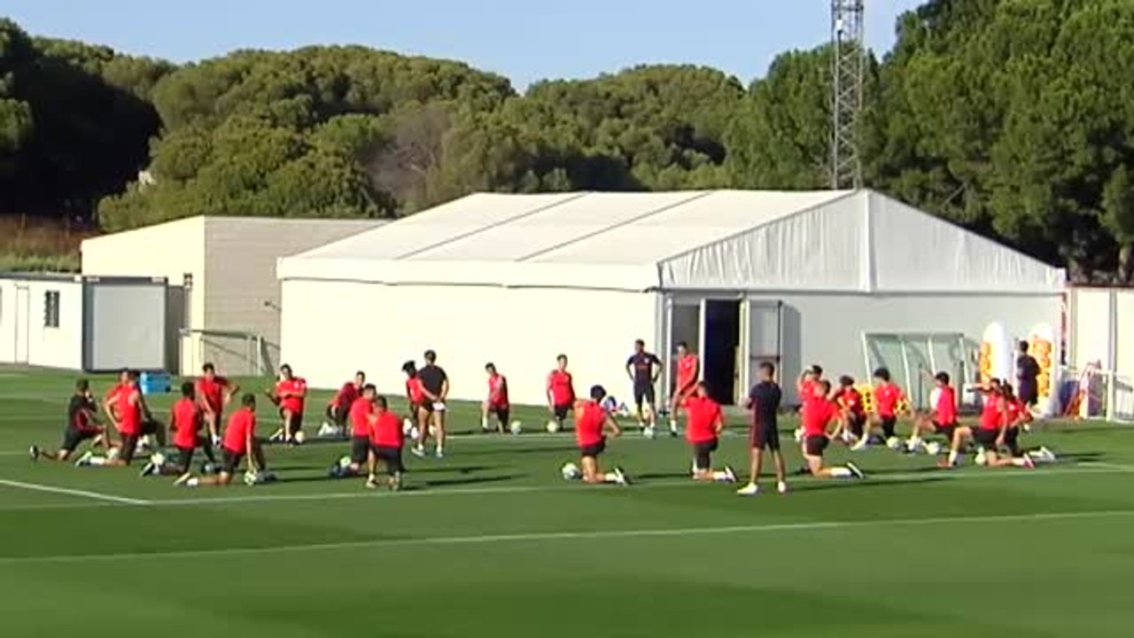 El Atlético entrena sin Diego Costa