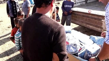 Minik yüreklerin sevinci görülmeye değer