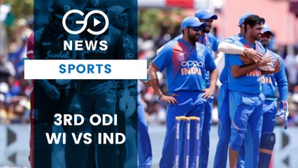West Indies Vs India Third ODI