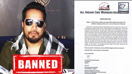 Mika Singh BANNED By Indian Film Body