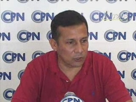 Ollanta Humala, persecucion politica, tema Peru Chile