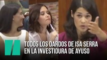 Todos los dardos de Isa Serra en la investidura de Ayuso