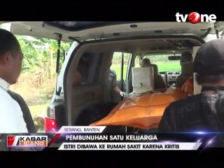 Satu Keluarga di Serang Banten Dibantai
