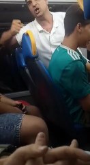 Amenazas en una guagua grancanaria