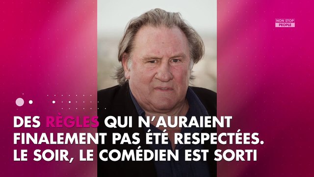 Gérard Depardieu invité du festival de Ramatuelle, il pique une colère noire