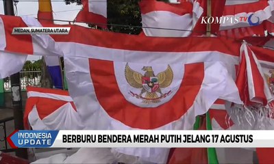 Berburu Bendera Merah Putih Jelang 17 Agustus