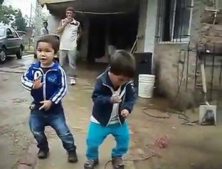 dancing kids at my hometown