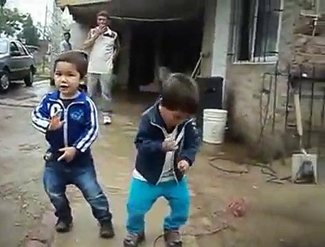 dancing kids at my hometown