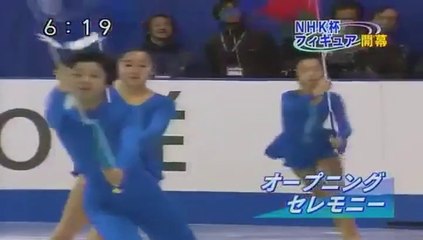 NHK07 - Yuzu as a Flower Boy and the ISU Flag Bearer (cut and edited)