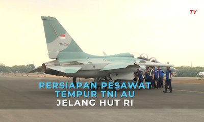 Begini Persiapan Pesawat Tempur TNI AU Jelang HUT ke-74 RI