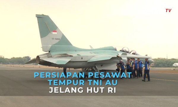 Begini Persiapan Pesawat Tempur TNI AU Jelang HUT ke-74 RI