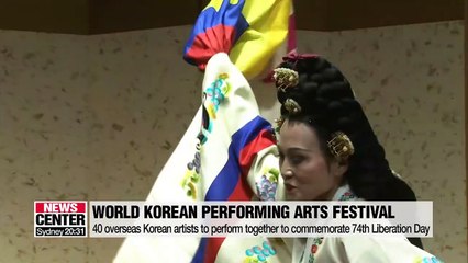 Overseas Korean artists to perform together to commemorate 74th Liberation Day