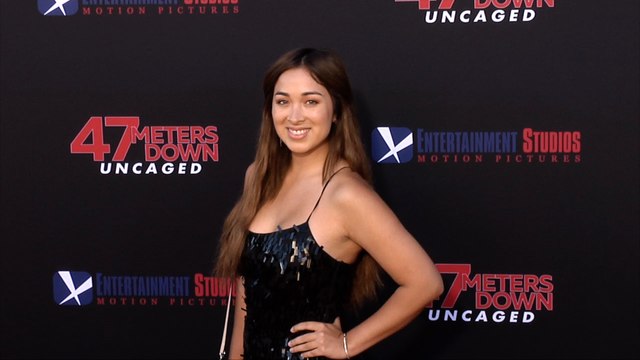 Marilyn Flores 47 Meters Down: Uncaged Premiere Red Carpet