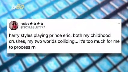 Harry Styles Turns Down Role  Playing Prince Eric  in 'The Little Mermaid' And Causes Twitter Hysteria