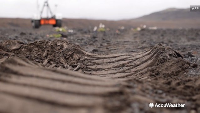 NASA uses Icelandic lava field to prepare for 2020 Mars mission