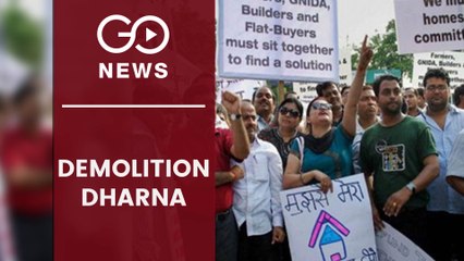 Angry Flat Owners In G.Noida Face Demolition