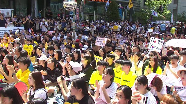 1,400차 수요집회...세계 각국서 연대 / YTN