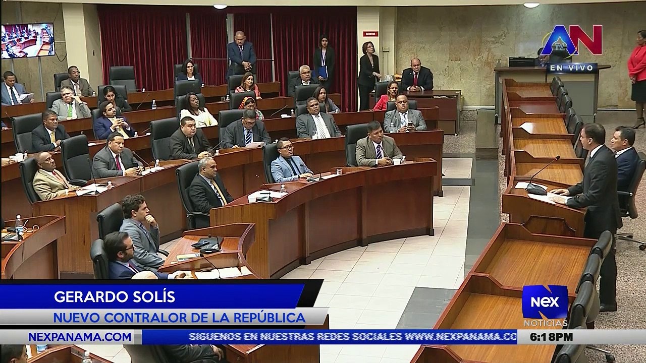 Gerardo Solís nuevo contralor de la repblica de Panamá - Nex Noticias