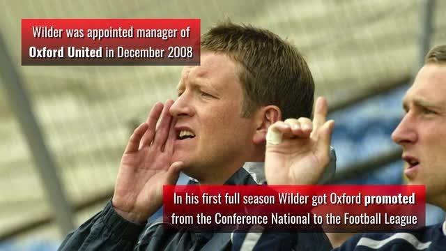 Sheffield United manager Chris Wilder's career