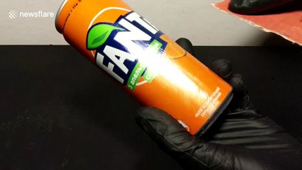 Ukrainian scientist deconstructs aluminium can