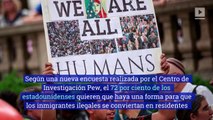 La mayoría de estadounidenses quiere que los inmigrantes indocumentados permanezcan legalmente en los EE.UU