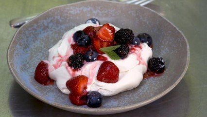 Grilled Summer Pavlova