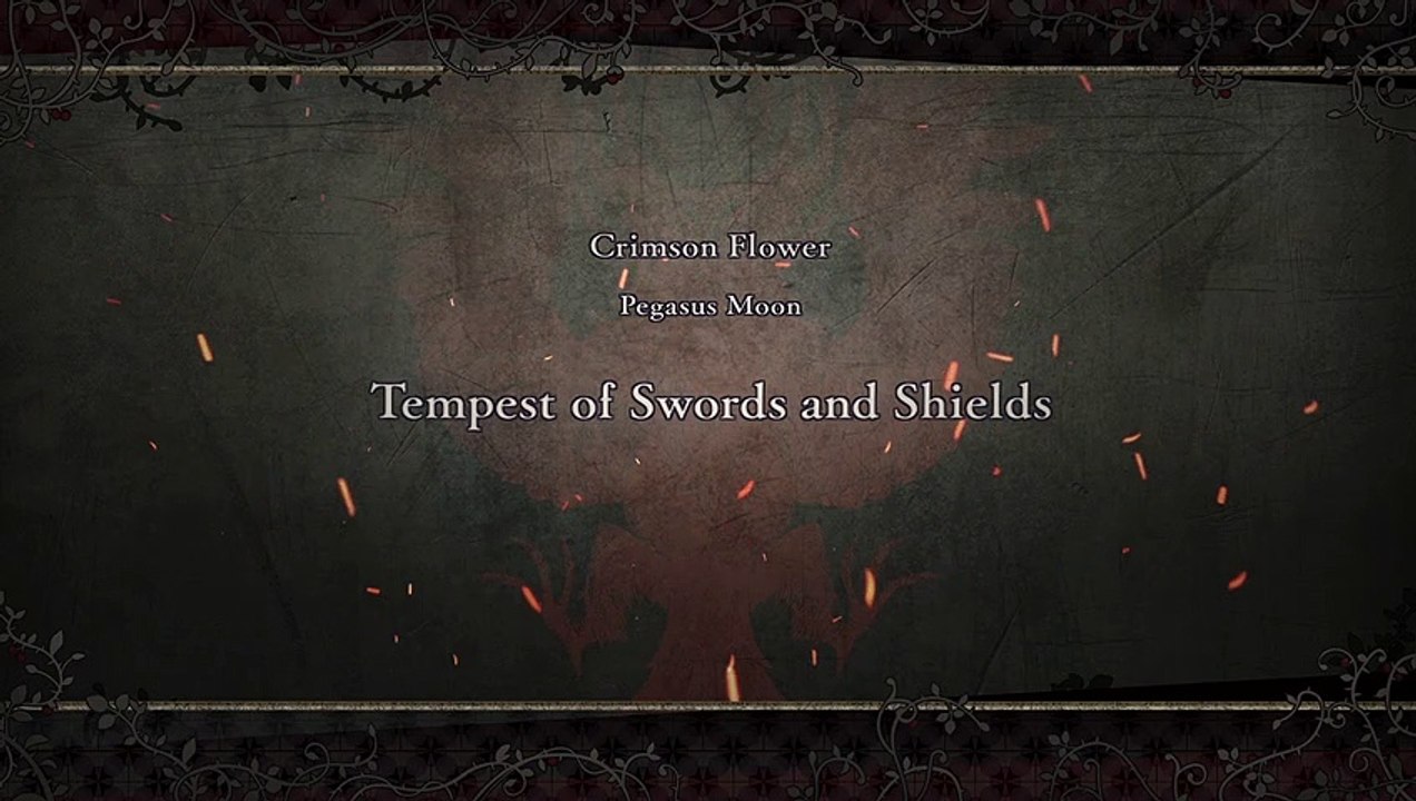 Fire Emblem Three Houses - Chapter 15 Tempest of Swords and Shields: Narration Cutscene (2019)
