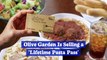 Olive Garden Is Selling a 'Lifetime Pasta Pass'