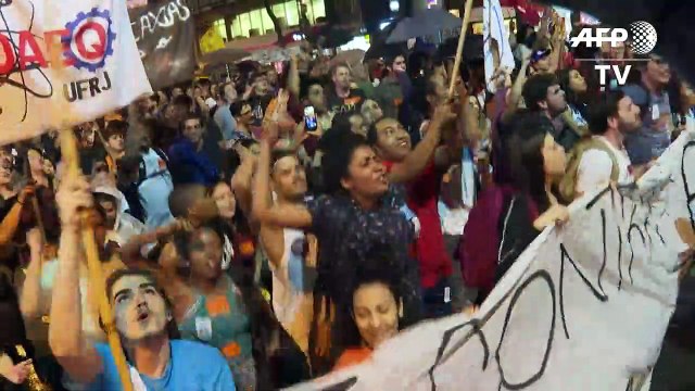 Brazilians march against public education budget cuts
