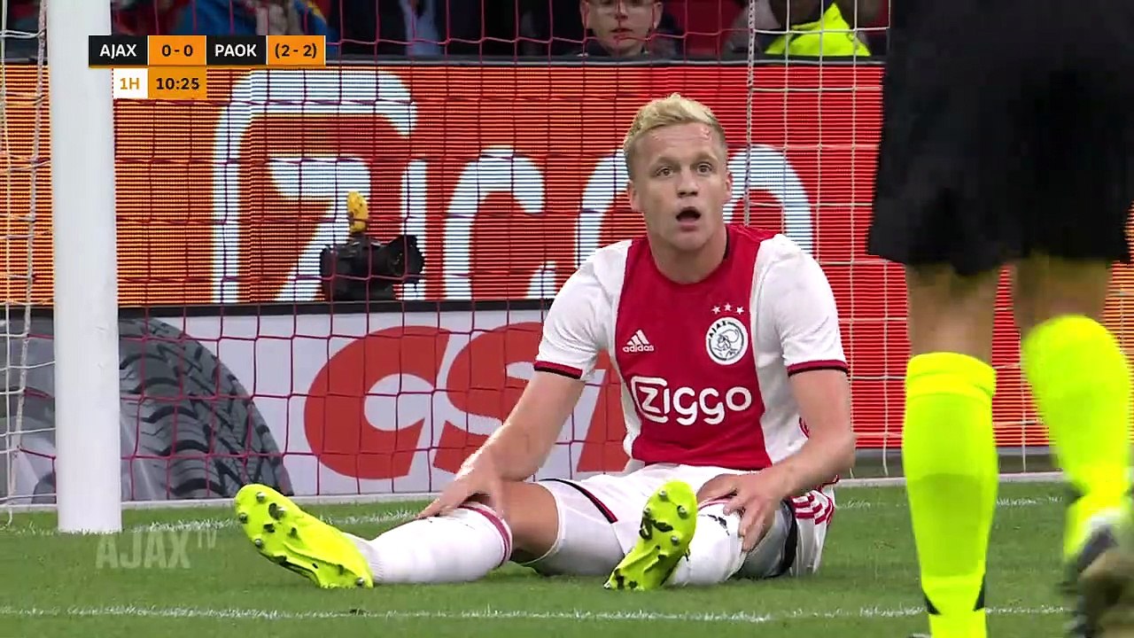 Highlights Ajax - PAOK - ΑΓΙΑΞ ΠΑΟΚ