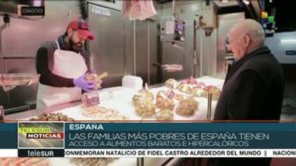 España: sectores más desfavorecidos sufren aumento de la obesidad
