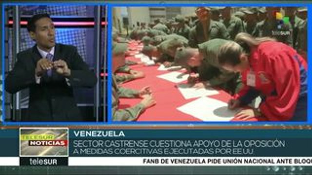 Venezuela: militares se suman a la campaña internacional #NoMásTrump
