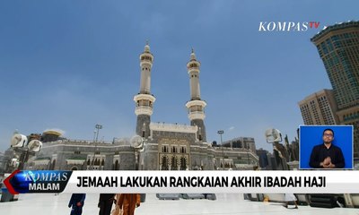 Jemaah Lakukan Rangkaian Akhir Ibadah Haji