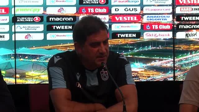 Trabzonspor-Sparta Prag maçına doğru - Trabzonspor Teknik Direktörü Karaman (2)