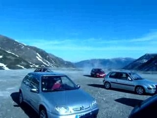 On se gare à La Mongie