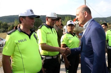 Bakan Soylu: "Bayramda, kazaların yüzde 41'i yoldan çıkma nedeniyle"