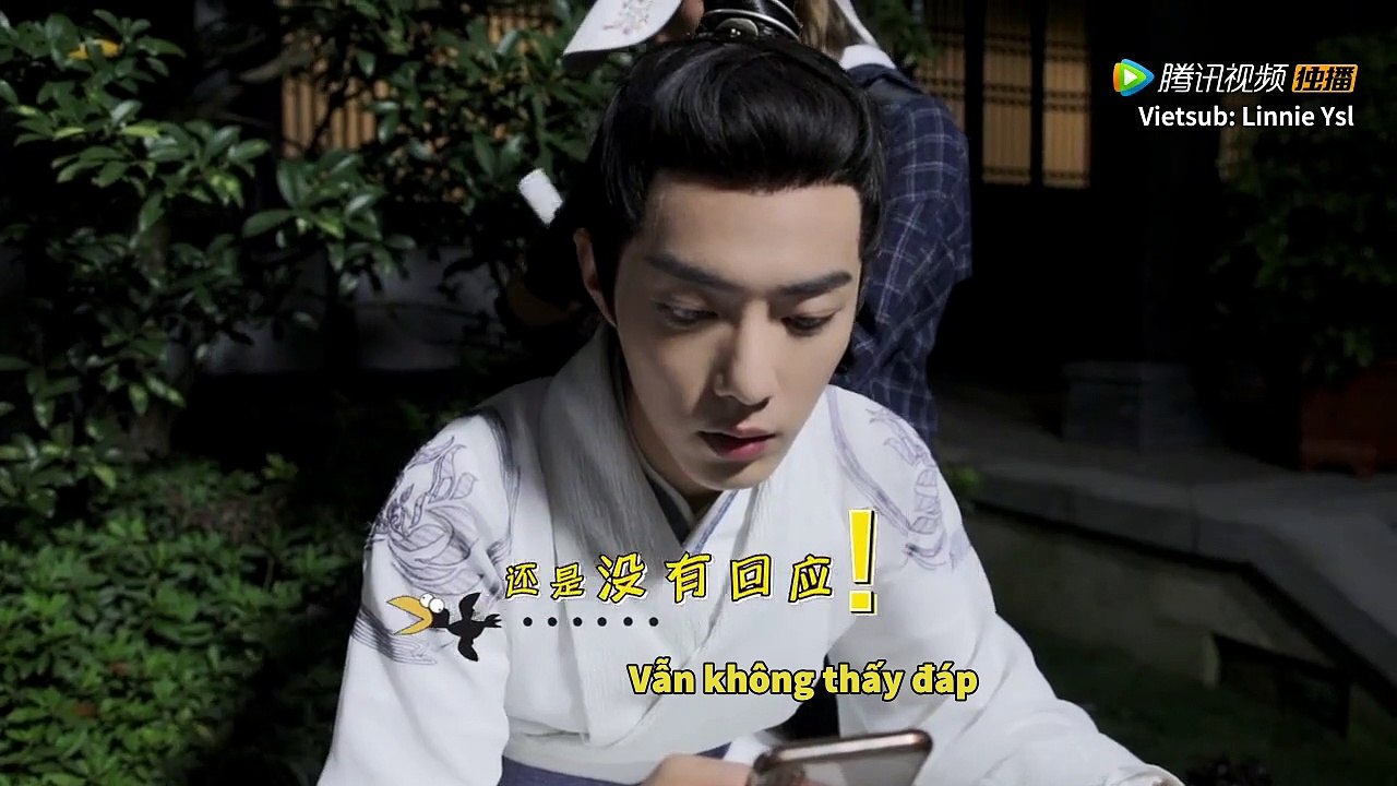 [Vietsub] Trần Tình Lệnh: Bác bị Chiến cầm sâu rượt chạy khắp phim trường trong ngày SINH NHẬT