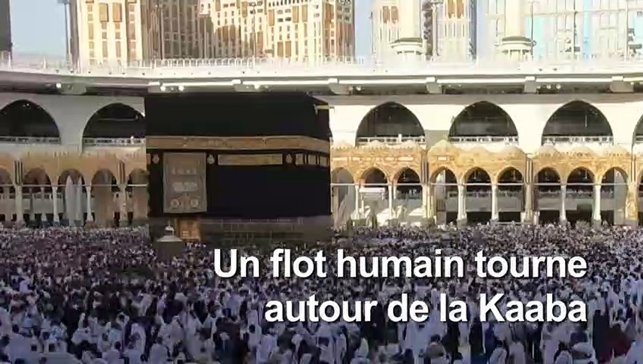 La Mecque: time-lapse du pèlerinage annuel du hajj