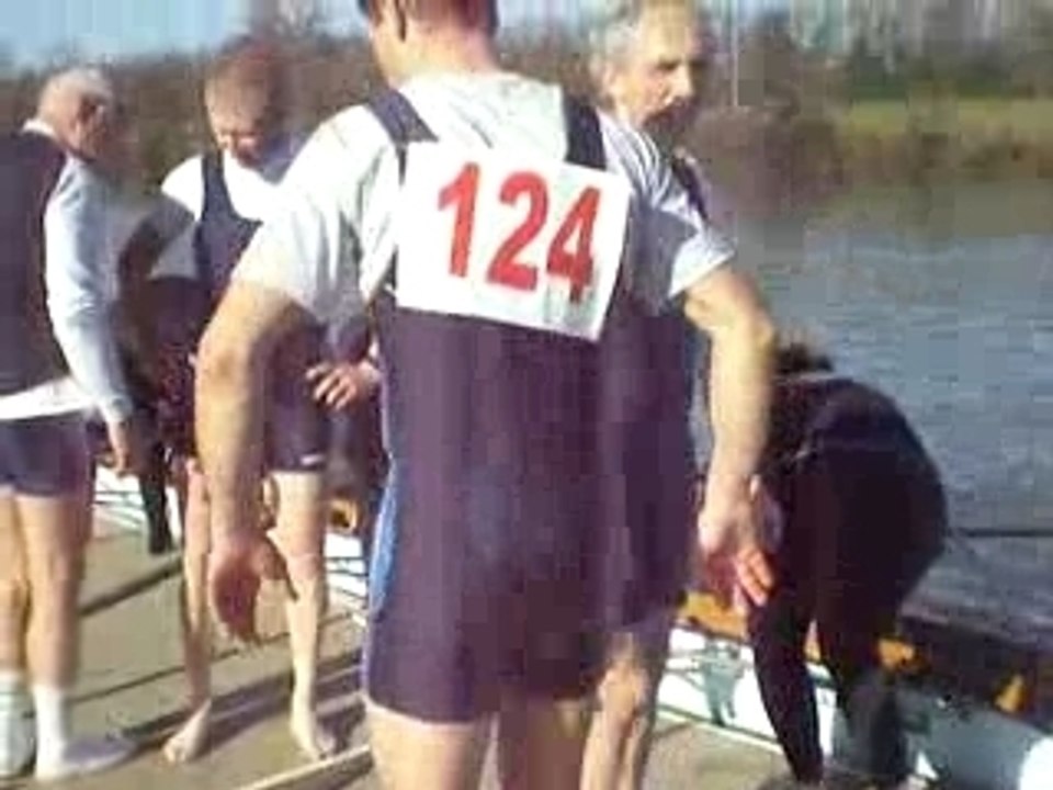 Compétition d'aviron à Rennes par le club de Fouesnant