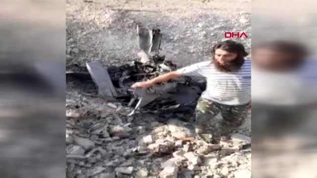 İdlib'de rejime ait savaş uçağı düşürüldü iddiası