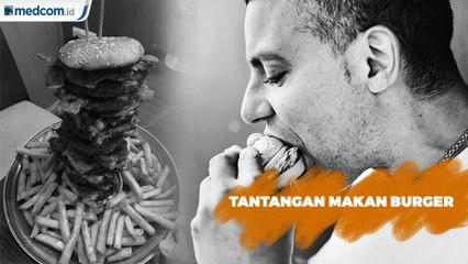 Resto di Inggris Tantang Makan Burger 1,5 Kg