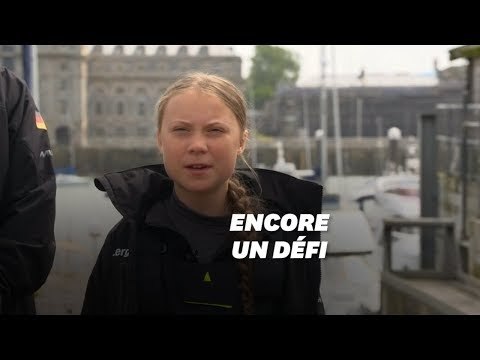 Les images du départ de Greta Thunberg vers New York