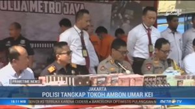 Polisi Tangkap Umar Kei dalam Kasus Narkoba