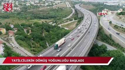TEM’de tatilcilerin dönüş yoğunluğu