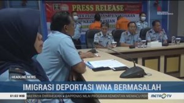 Imigrasi Makassar Deportasi Dua WNA Bermasalah