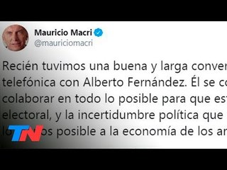 Macri y Alberto Fernández hablaron por teléfono: qué se dijeron