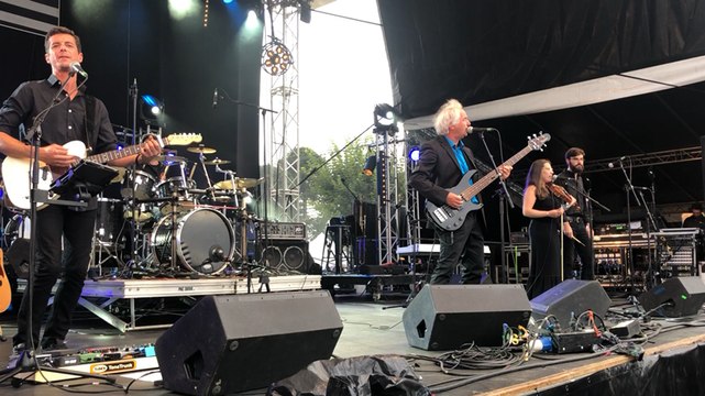 Gérard Jaffrès lance la deuxième journée de la Saint-Loup 2019